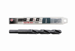 Grone Wiertło HSS Co DIN 338 do Metalu Stali Żeliwa - 16 mm x 178 mm