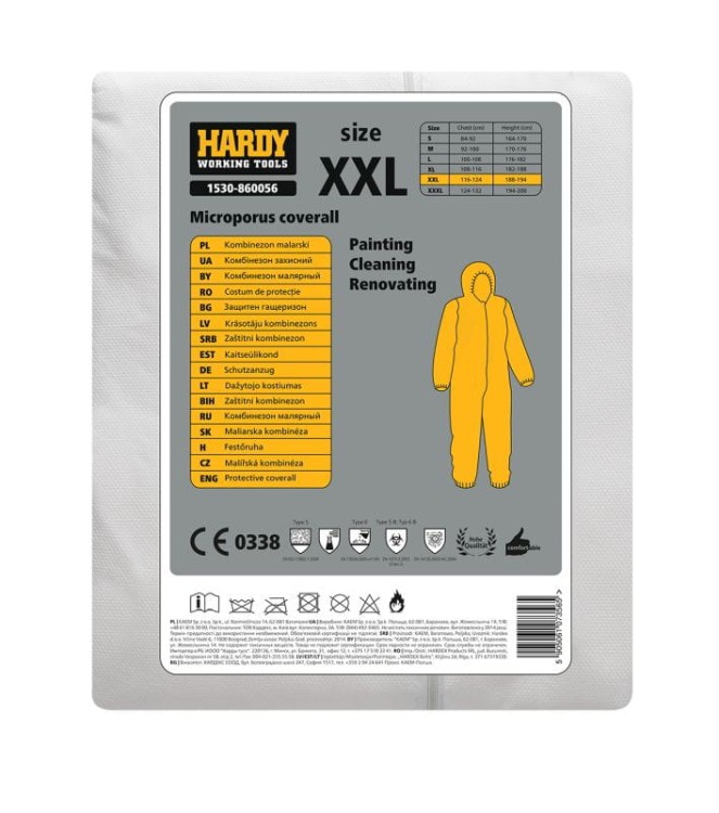 Kombinezon roboczy malarski Hardy rozmiar XL