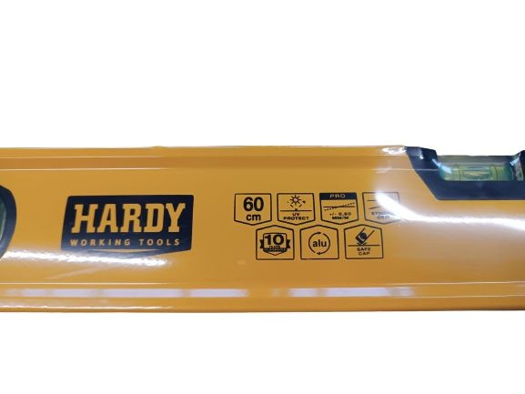 Poziomica aluminiowa 60 cm Hardy seria 44 cechy