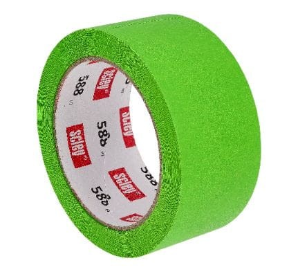 Precyzyjna taśma malarska 48mm x 33m Scley 588 Zielona