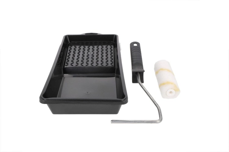 Zestaw do malowania Karakal 10 Wałek 10cm+Rączka+Kuweta NABU 3