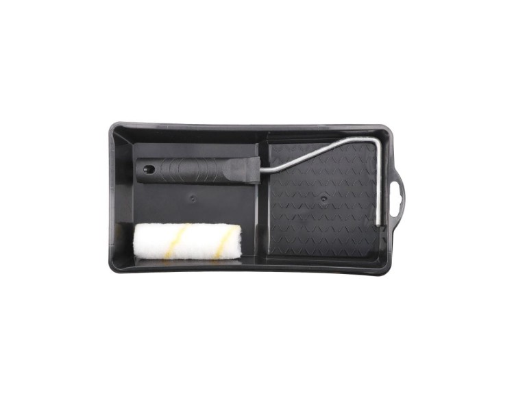 Zestaw do malowania Karakal 10 Wałek 10cm+Rączka+Kuweta NABU 4