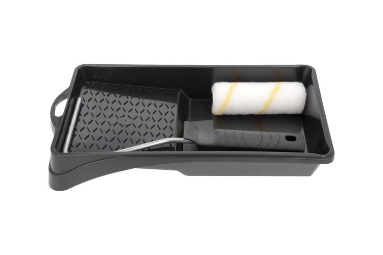 Zestaw do malowania Karakal 10 Wałek 10cm+Rączka+Kuweta NABU 2