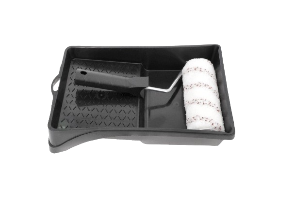 Zestaw malarski Manul 18 BEJCE Wałek 18cm+Uchwyt+Kuweta NABU 2