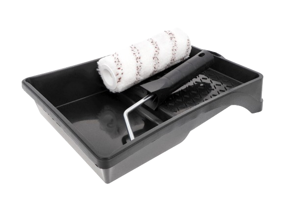 Zestaw malarski Manul 18 BEJCE Wałek 18cm+Uchwyt+Kuweta NABU 3