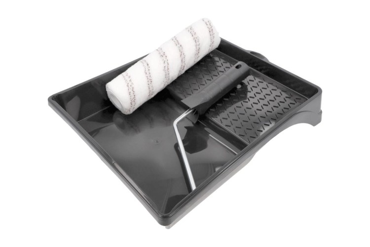 Zestaw malarski Manul 25 BEJCE Wałek 25cm+Uchwyt+Kuweta NABU 2