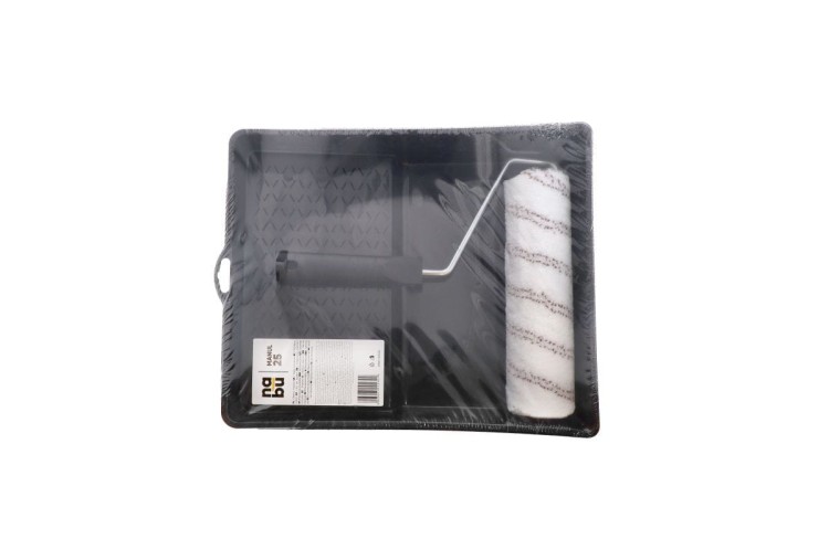 Zestaw malarski Manul 25 BEJCE Wałek 25cm+Uchwyt+Kuweta NABU 5