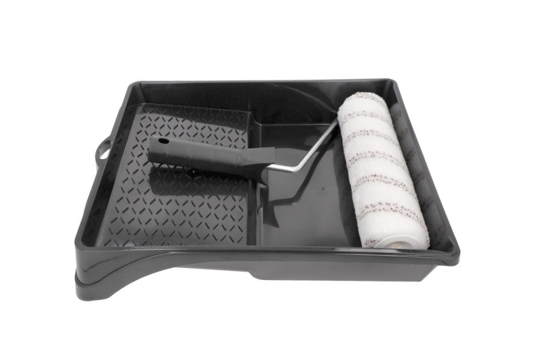 Zestaw malarski Manul 25 BEJCE Wałek 25cm+Uchwyt+Kuweta NABU 4