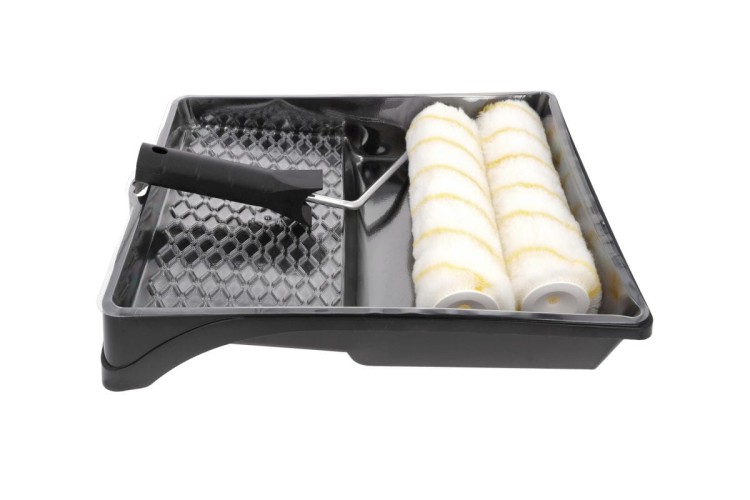 Zestaw malarski Ryś 25 Wałki 25cm+Kuweta+Wkładki+Uchwyt NABU 2