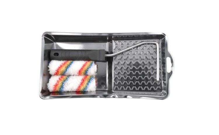 Zestaw malarski Irbis 10 ELEWACJE 2xWałek 2xWkładka Kuweta NABU 4