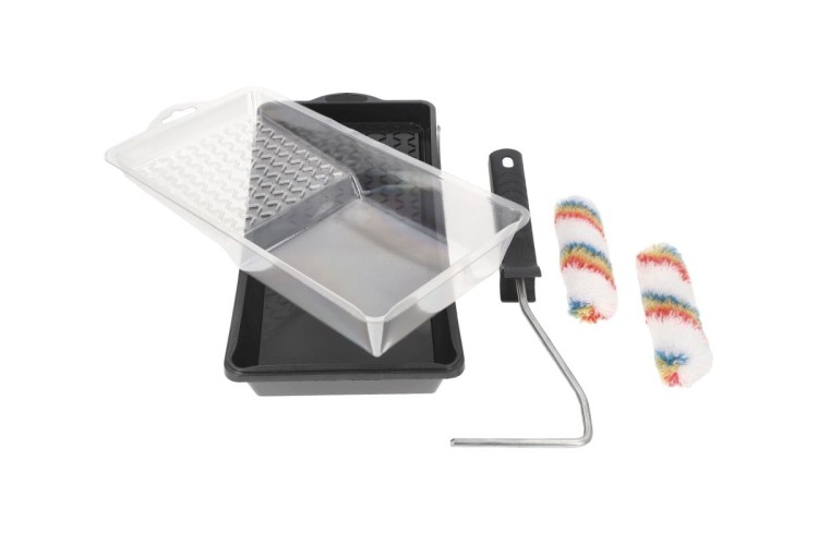 Zestaw malarski Irbis 10 ELEWACJE 2xWałek 2xWkładka Kuweta NABU