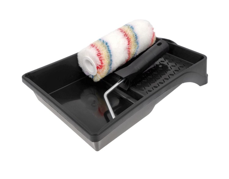 Zestaw malarski Kukang 18 TYNKI Wałek 18cm+Uchwyt+Kuweta NABU 2