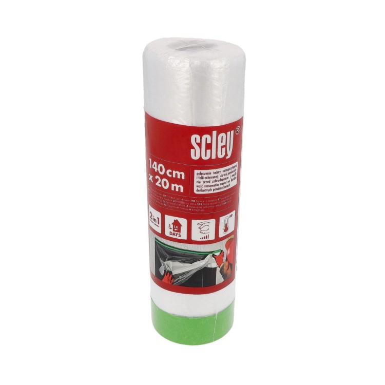 Scley-Folia-Antychlap-140-cm-x-20-m-68-Taśma-malarska-z-folią-25-mm-x-20-m-4