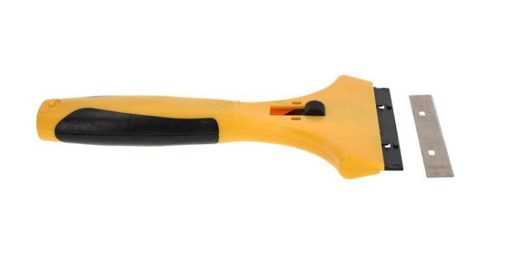 Skrobak do farby kleju uniwersalny 10cm Hardy *51* 4 ostrza zdj 2