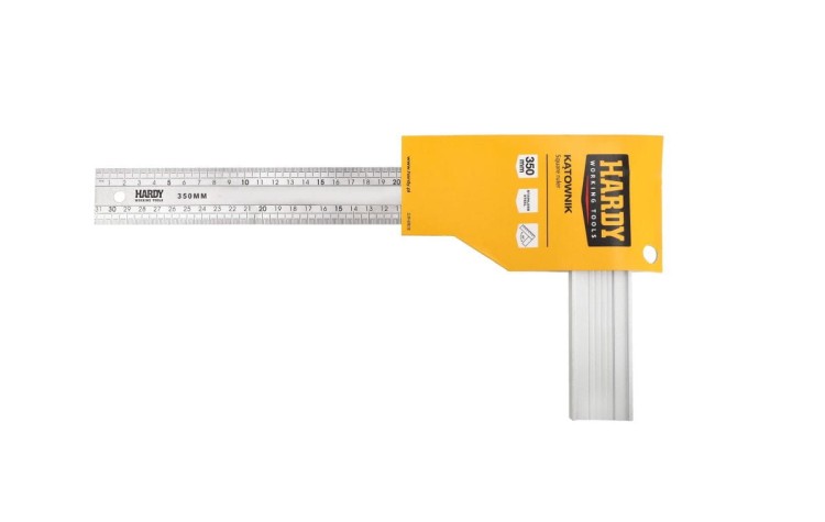 Kątownik stolarski nierdzewny 350mm Hardy zdjęcie 3