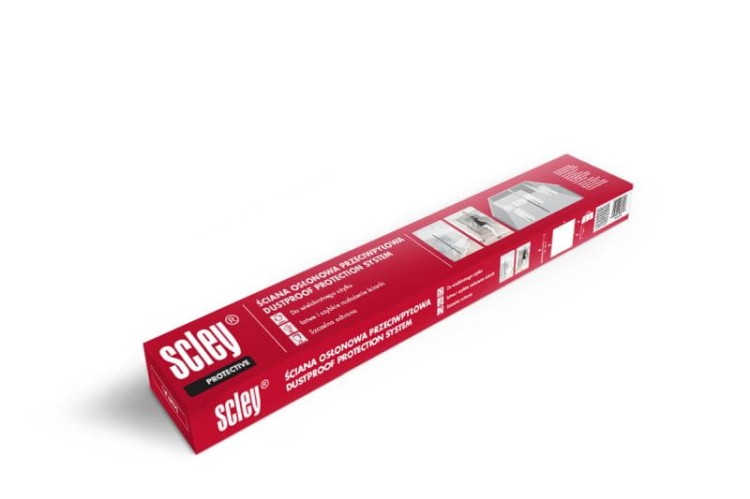 ściana osłonowa przeciwpyłowa 3,9m x 5m