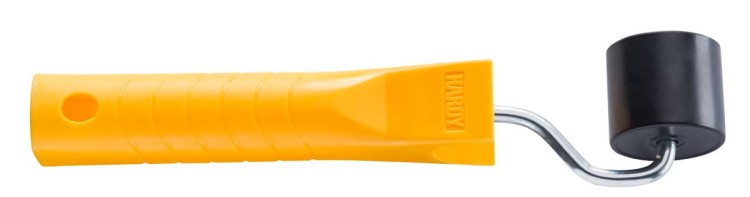 Rolka dociskowa karbowana 4,5 cm z rączką