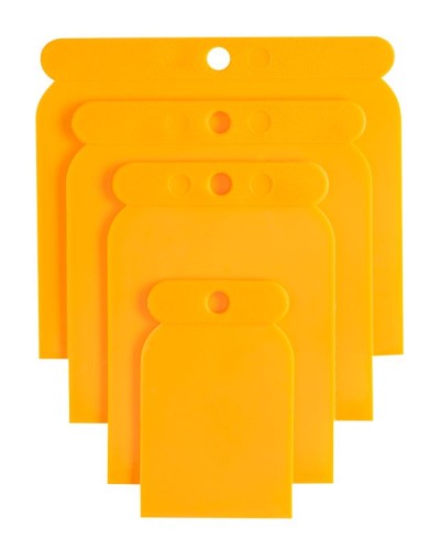 Szpachelki japonki plastikowe 4 szt.