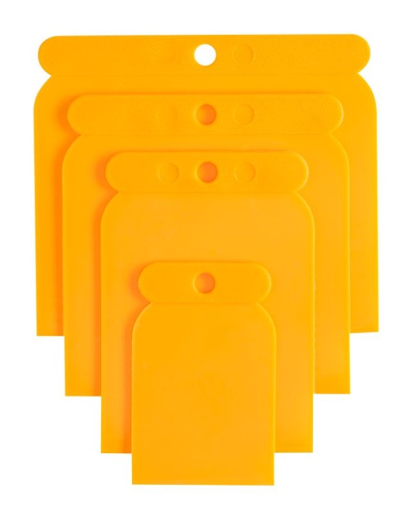 Szpachelki japonki plastikowe 4 szt.