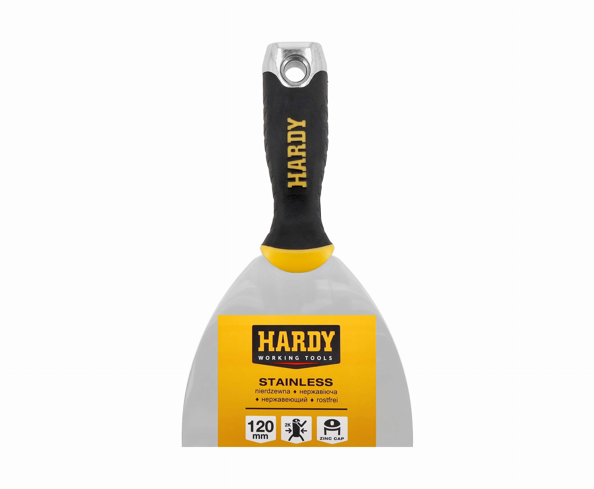 Szpachelka malarska Hardy seria 68 12 cm z rączką 2K.